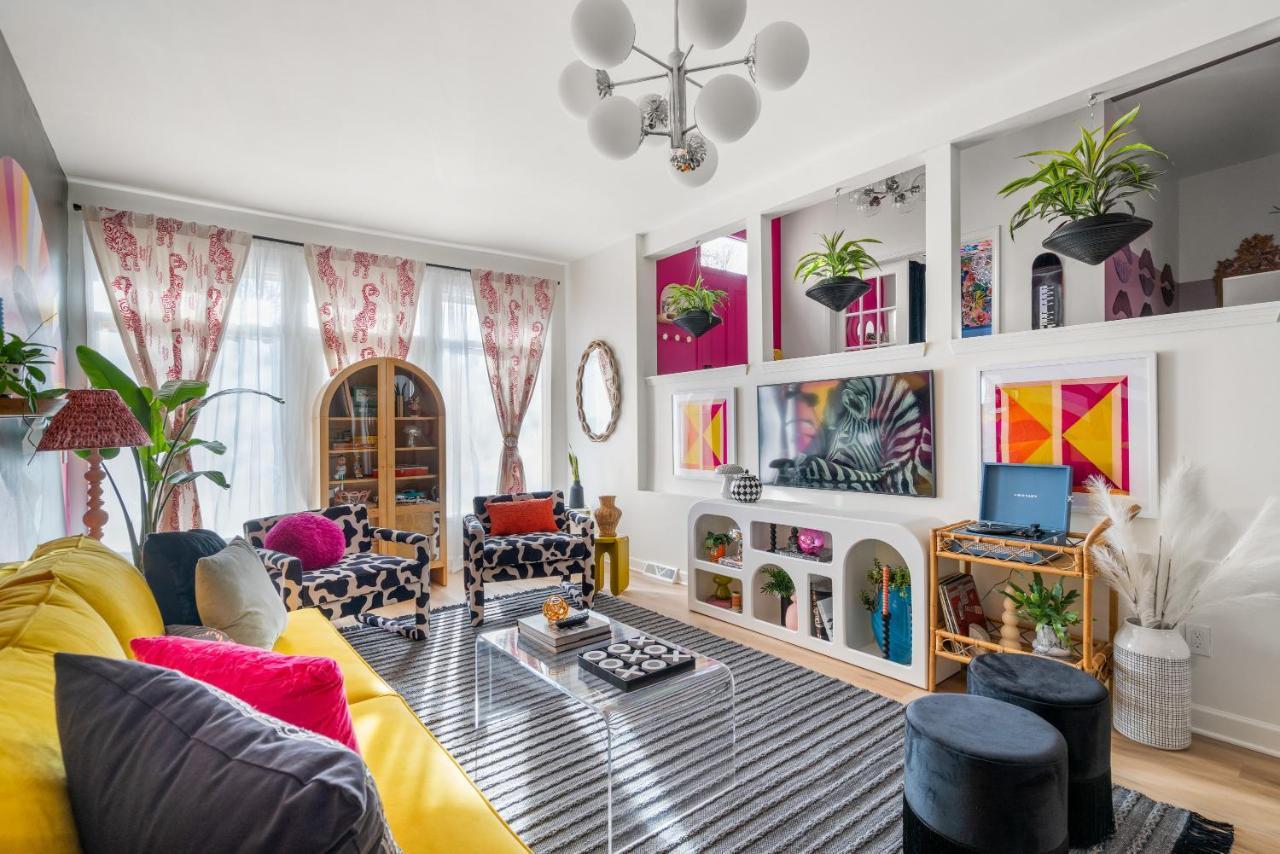 Insta Worthy Home! *Sleeps 8* - Walker'S Point! Milwaukee Dış mekan fotoğraf